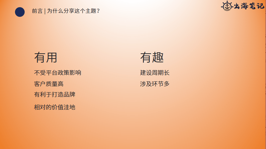 小团队如何高效运营独立站丨操盘手面对面24期精华