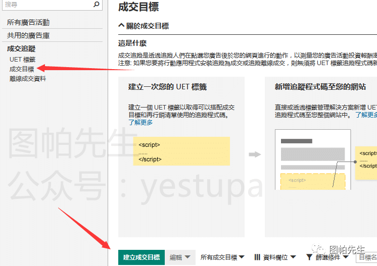 Bing必应广告转化追踪代码设置：手把手指南