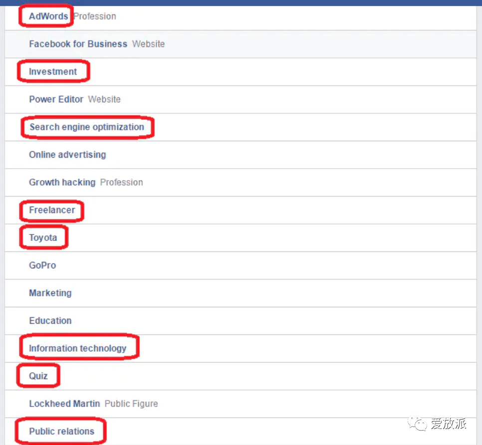 Facebook广告兴趣定位终极指南