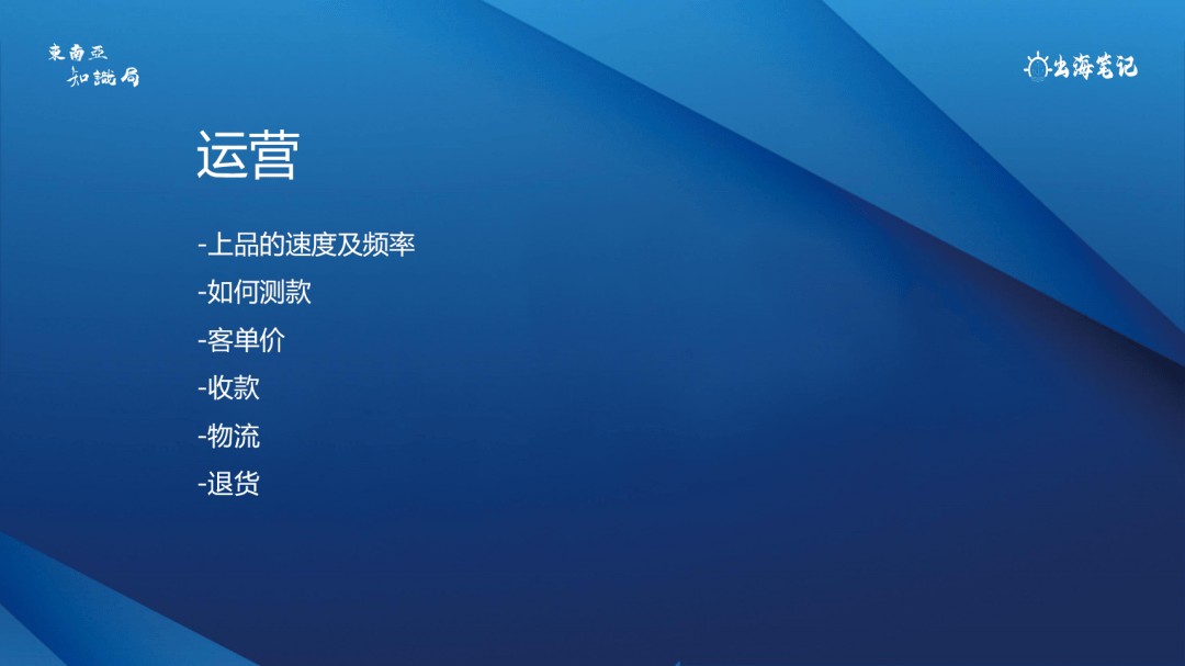 东南亚独立站与COD模式丨操盘手面对面第19期精华