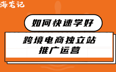 2021年新人如何快速学好跨境电商独立站推广运营1.0丨出海笔记
